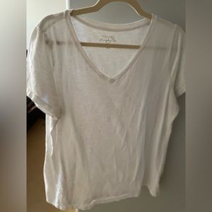 Women’s white T